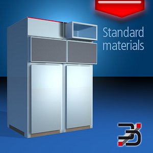 industry electric 3d obj