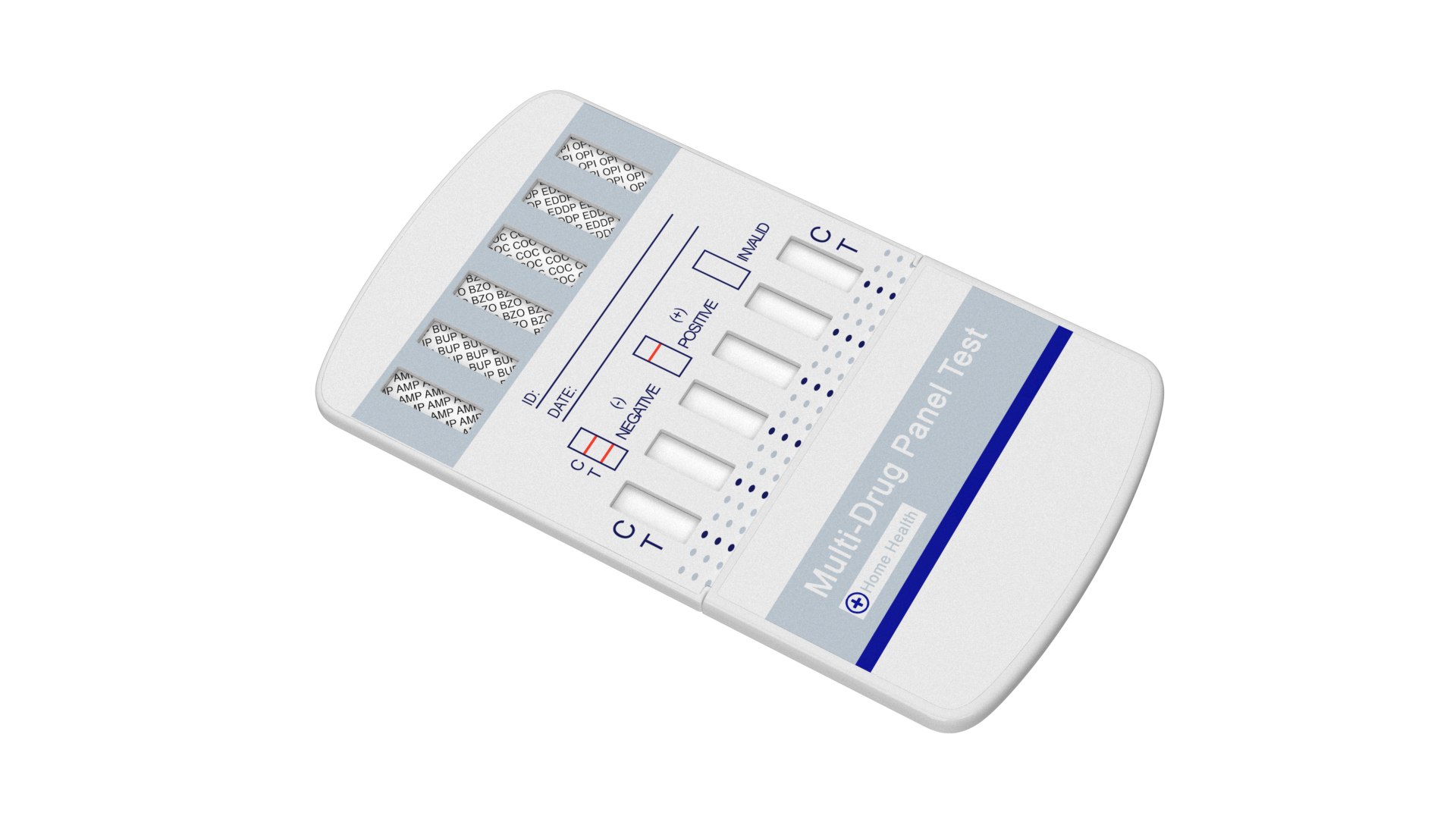 One Step Drug Testing Kit Closed 3D model preview