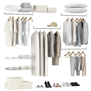 Clothes for Wardrobe Set 01 model