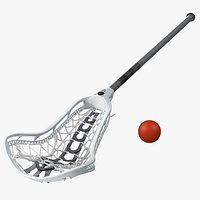 Lacrosse Stick with Ball