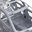 sedan frame chassis 2 3d model