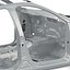 sedan frame chassis 2 3d model