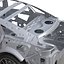 sedan frame chassis 2 3d model