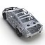 sedan frame chassis 2 3d model