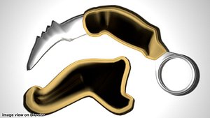 3ds max karambit double edge