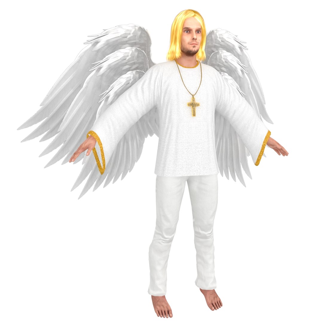 Seraphim wings angel 3D model - TurboSquid 1296826
