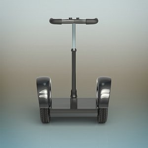 segway hoverboard 3D