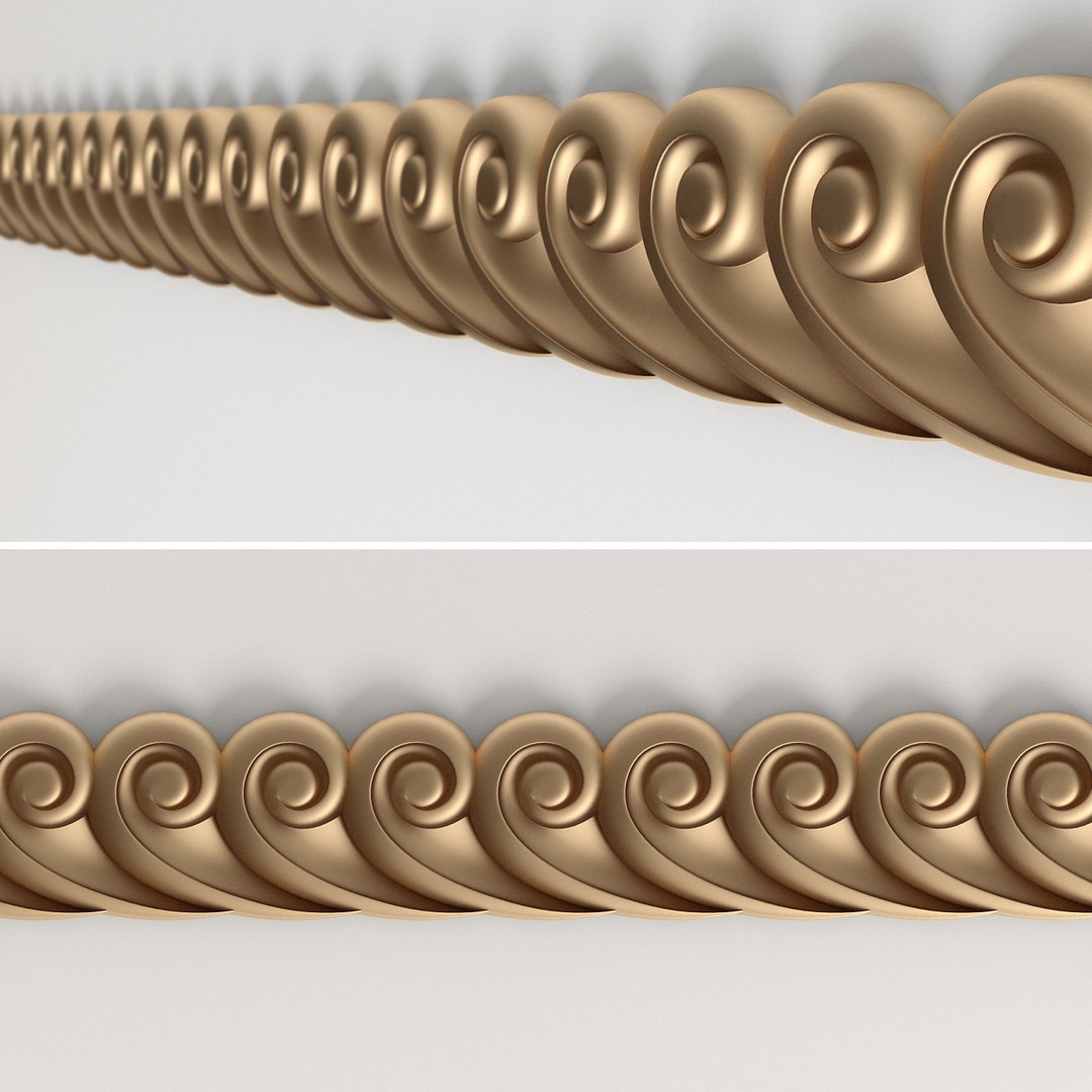 Decorative Frieze 3d Model