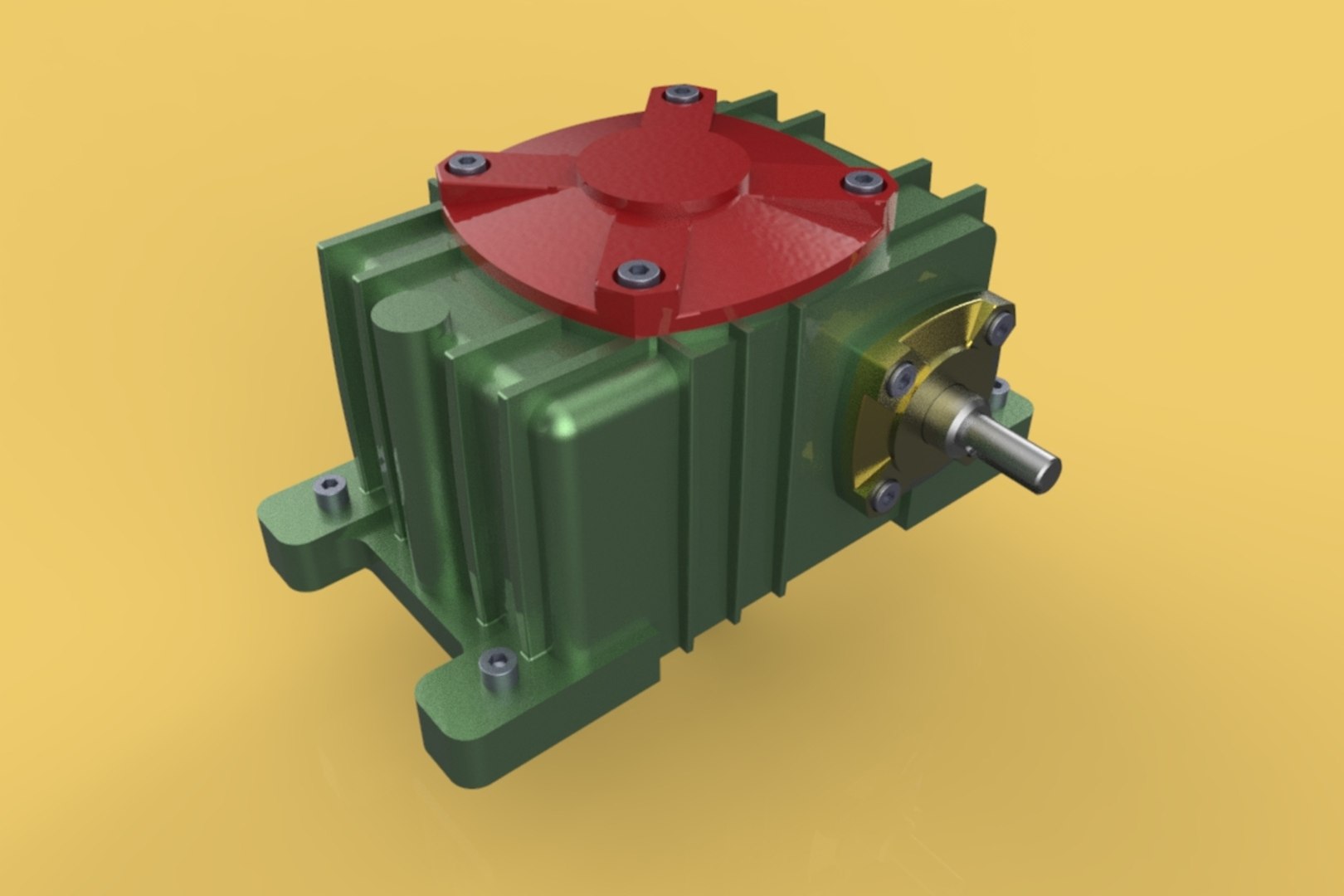 SPEED REDUCER GEAR BOX WORM HELICAL WPX 3D Model TurboSquid 1830105