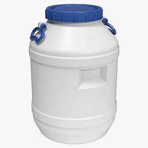3D Plastic Barrel model