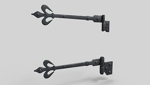 Hinges Medieval M10 3D model