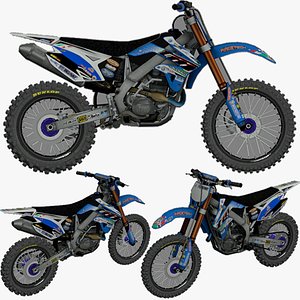 Dirt bike-006 3D model