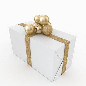 3D chistmas gift box 2
