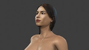 Beautiful Woman -Rigged 3d character