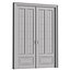 Porte interne scorrevoli in stile Art Déco