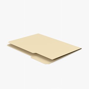 3D Empty File Folder
