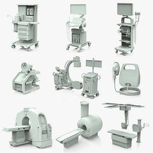 3D model Medical Equipment Collection 1
