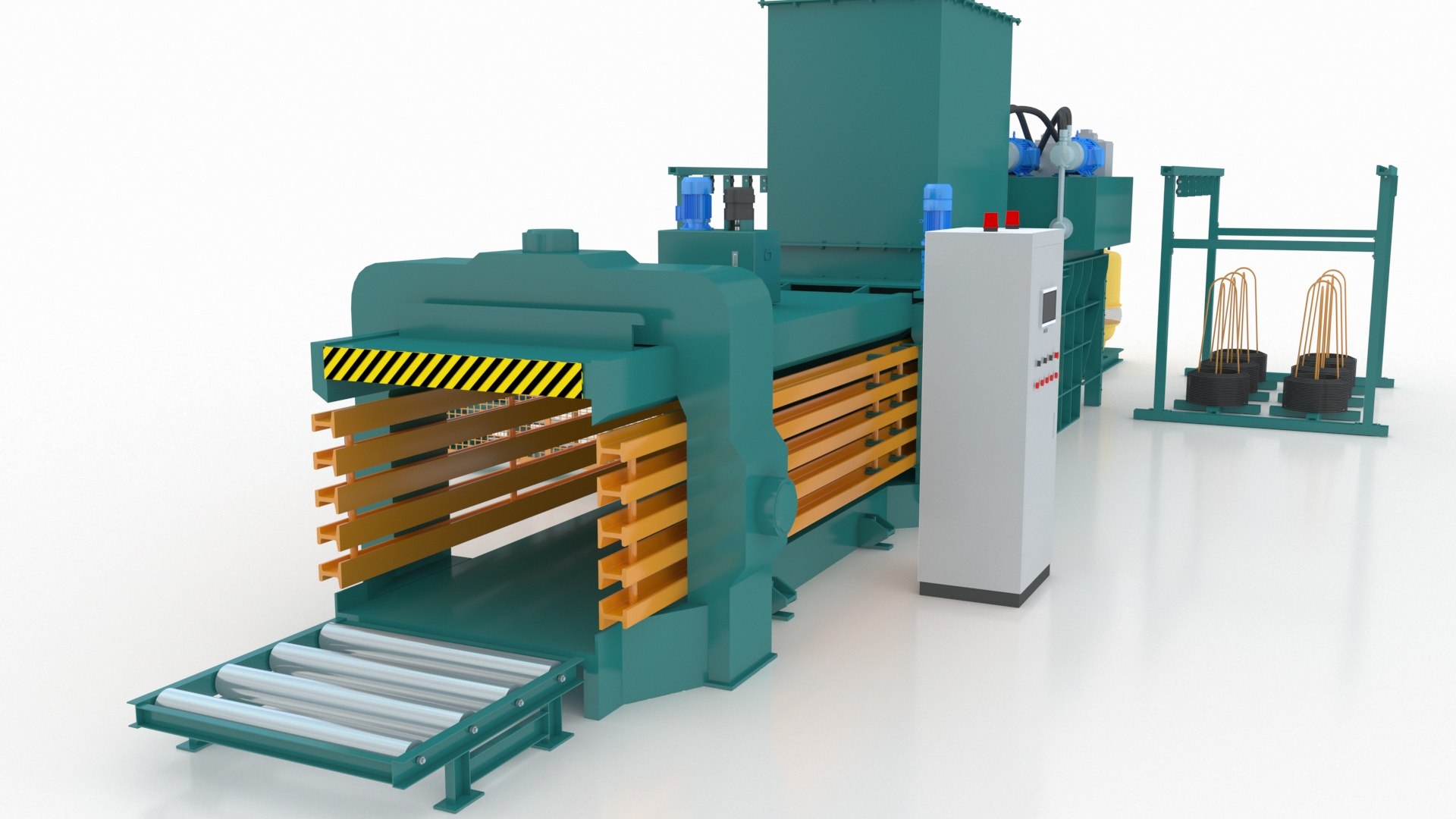 Industrial Packaging Machine Model - TurboSquid 2265672