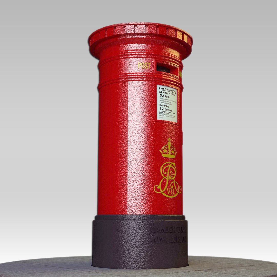 Letter Box 3D Model | 1142023 | TurboSquid