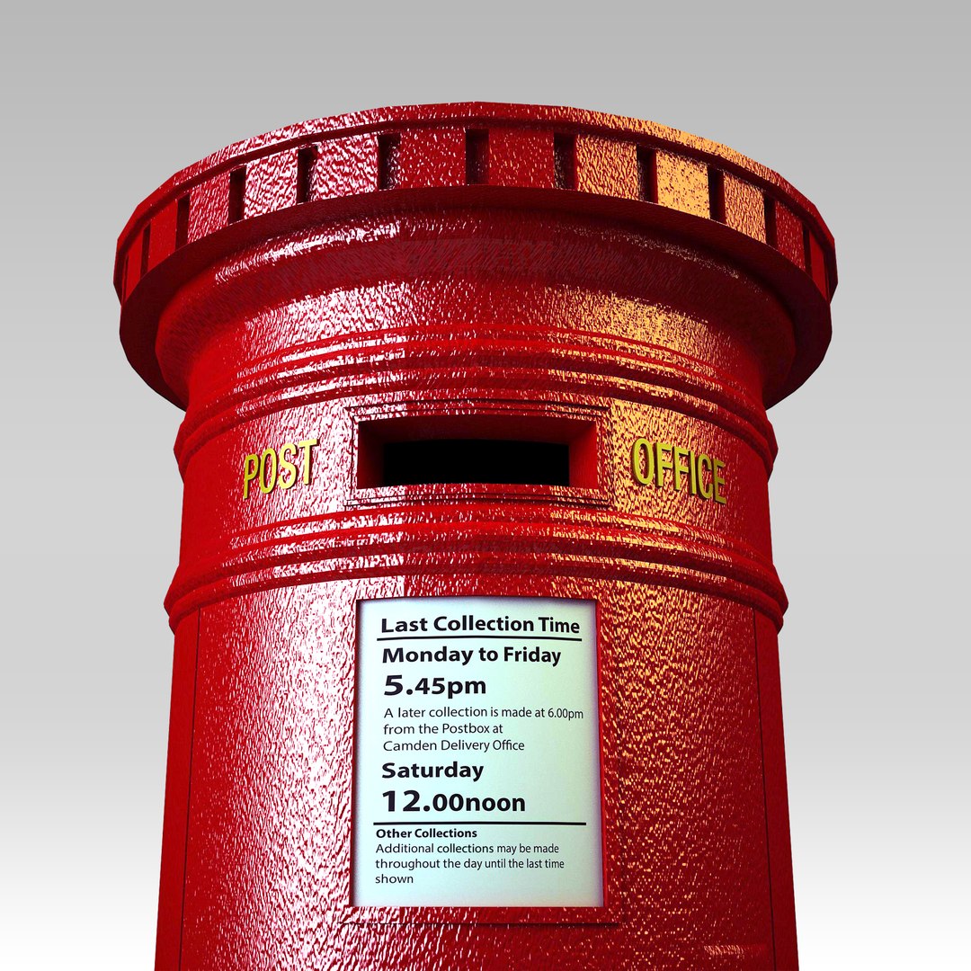 Letter Box 3D Model | 1142023 | TurboSquid