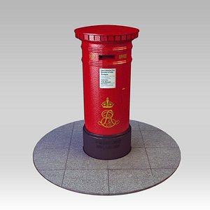 letter box 3D model