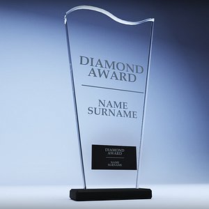 3d model trophy award cup 10