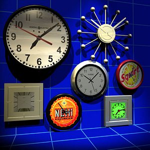 wall clock 01 secretary max