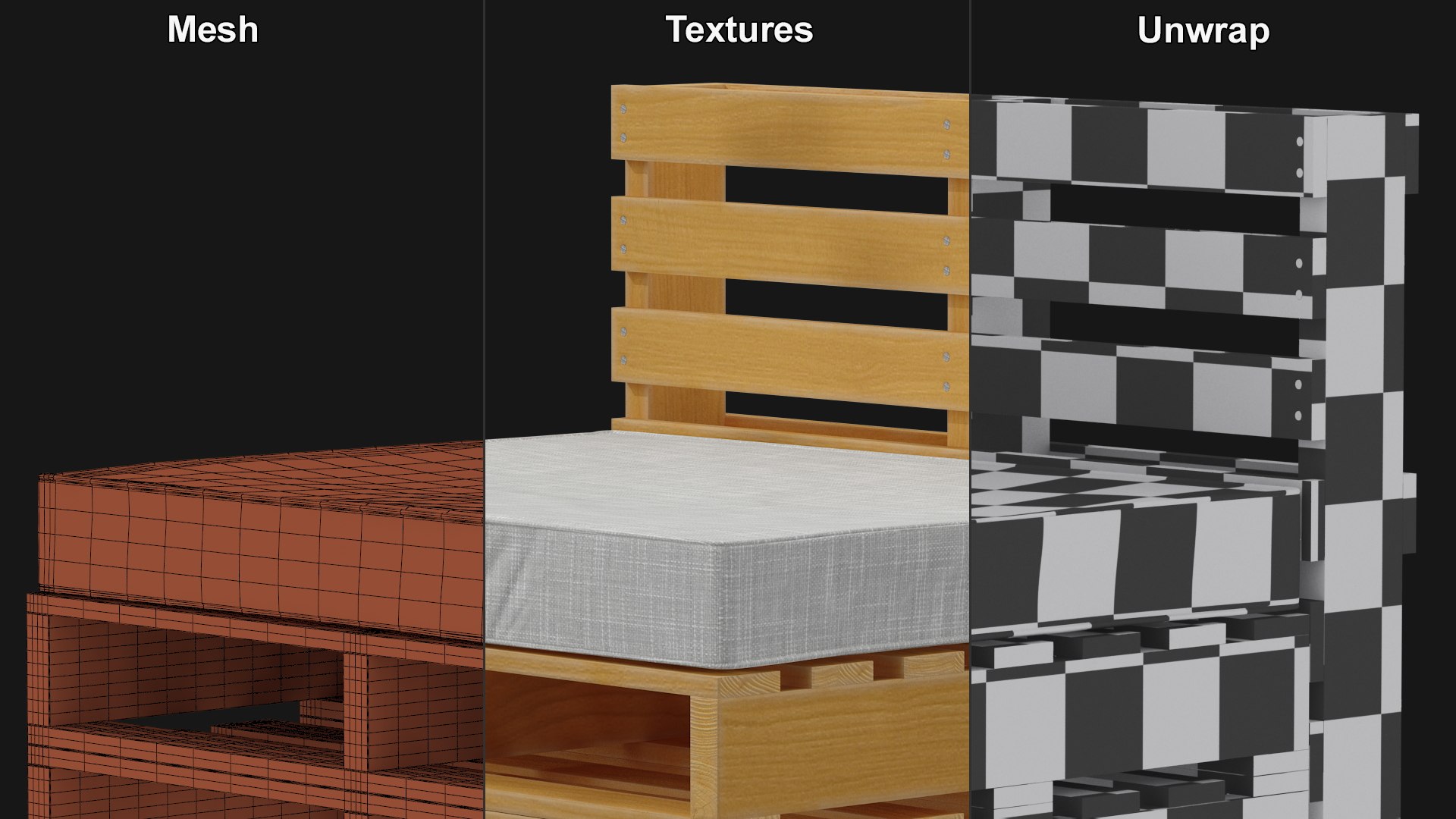 3D Outdoor Pallet Armchair https://p.turbosquid.com/ts-thumb/wm/RENU1t/Fx/outdoorpalletarmchairc4dmodel011/jpg/1681283148/1920x1080/fit_q87/594b86a4a9ff29faecd728de3d5309fe8826bced/outdoorpalletarmchairc4dmodel011.jpg