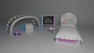 3D Kids room stuff