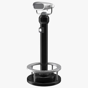 Tower Binocular Viewer with a Payment Terminal