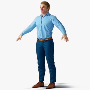 Arthur Realistic Businessman Character