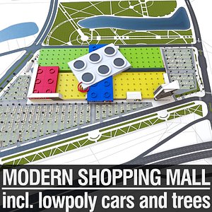 Shopping Mall 04 3D model