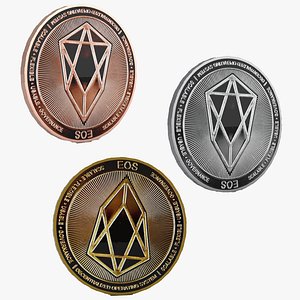3D EOS Coin Collection