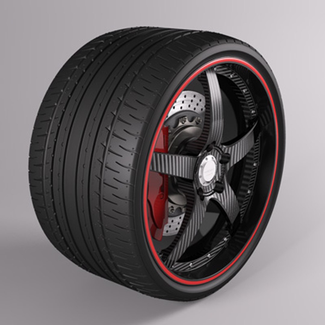 3d model rim forged