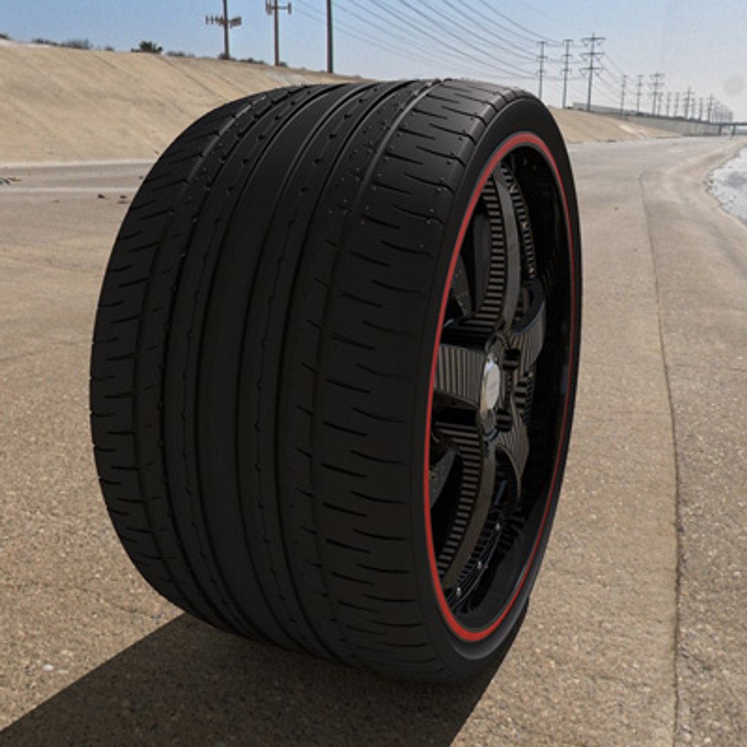 3d model rim forged