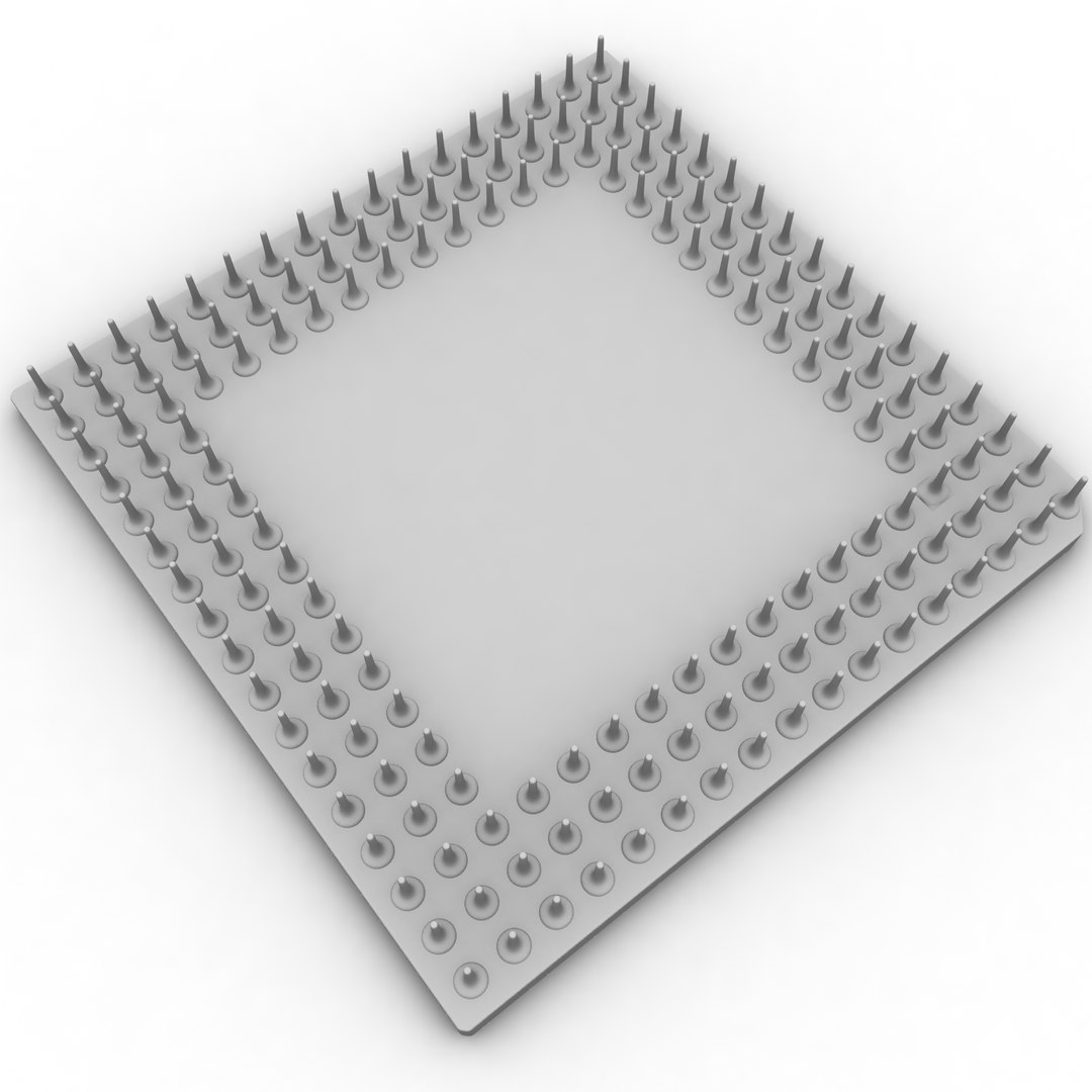 3D I486 DX2 CPU Processor - TurboSquid 1831975