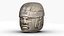 olmec head 3D model