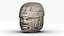 olmec head 3D model