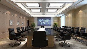 Conference Room 02 3D model
