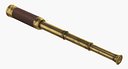 Old Brass Telescope Spyglass Pirate Style