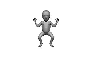 3D doll man toy