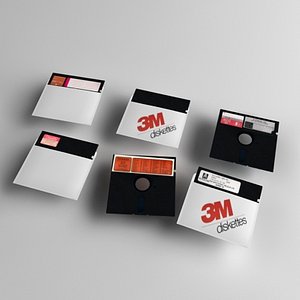 free 3ds model 5 diskette