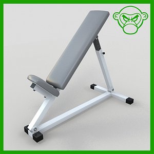incline bench 3d 3ds