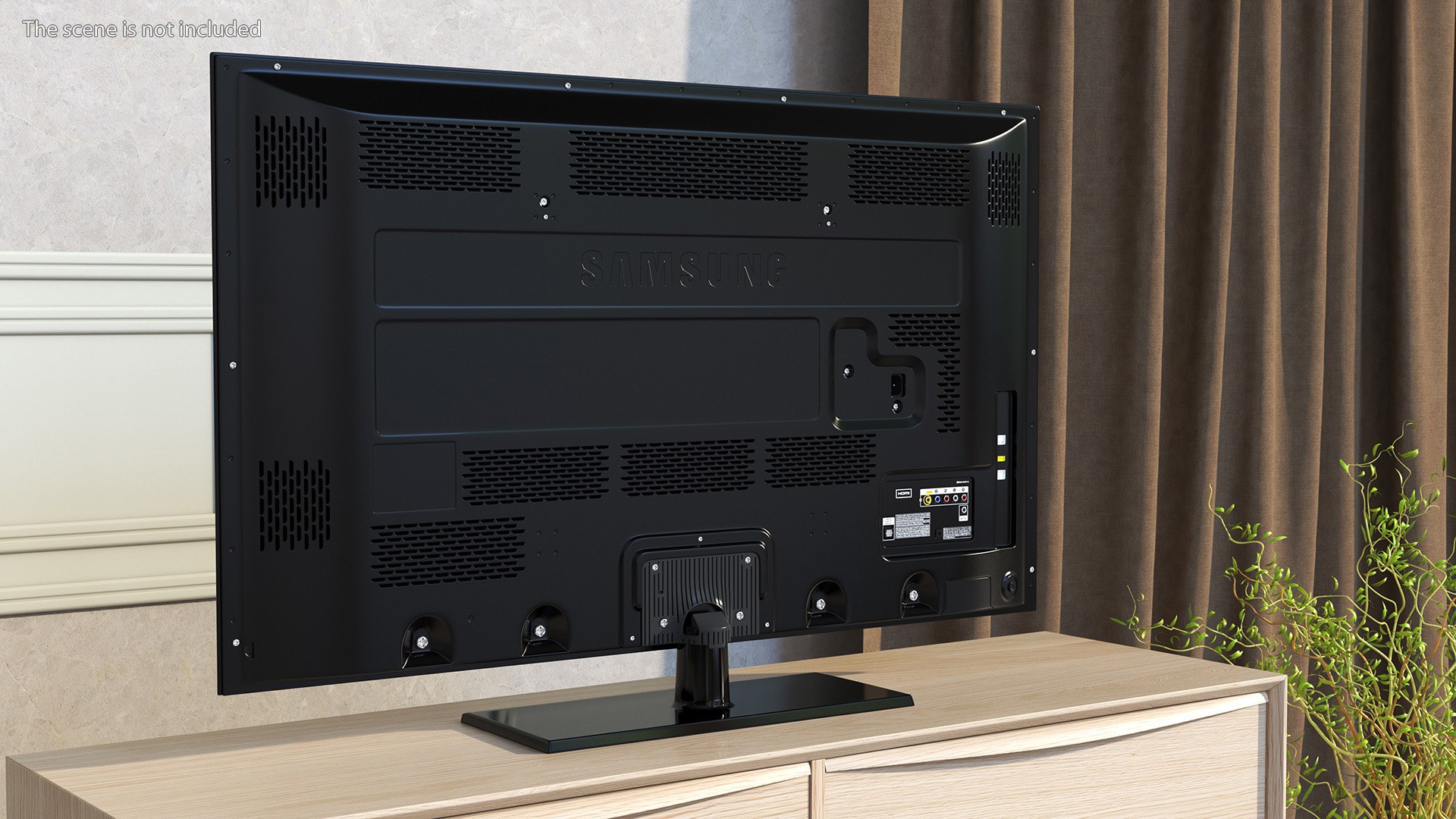Samsung Flat Screen Television 51 Inch 3D Model - TurboSquid 2217109