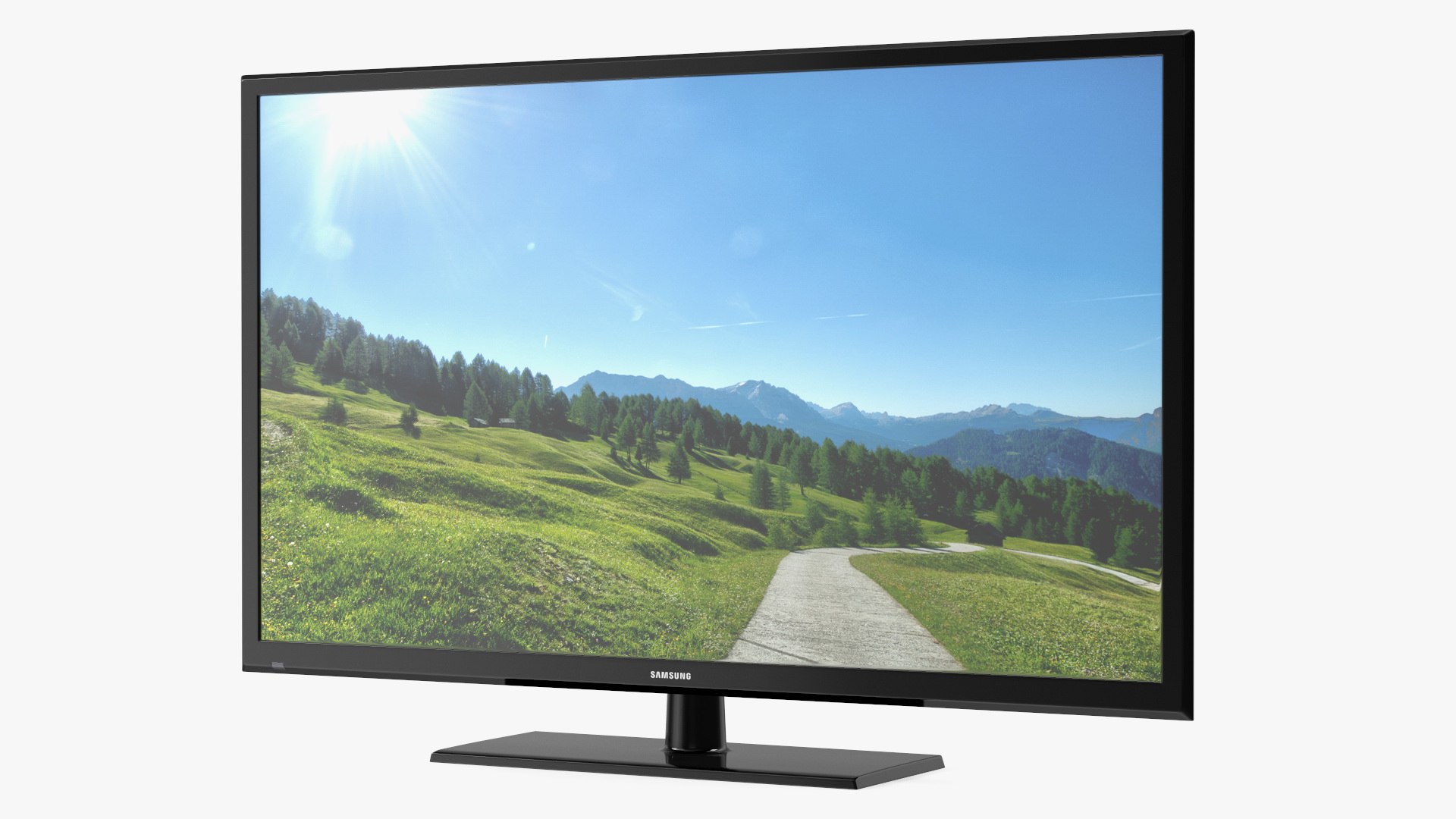 Samsung Flat Screen Television 51 Inch 3D model preview