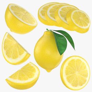 3D Lemon Collection model