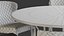 3D realistic dining table hayes