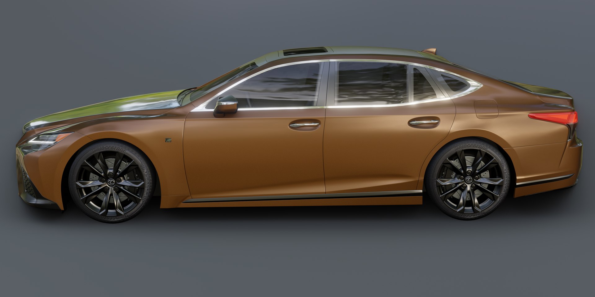 3D Lexus LS500h F Sport 2021 model - TurboSquid 2182574