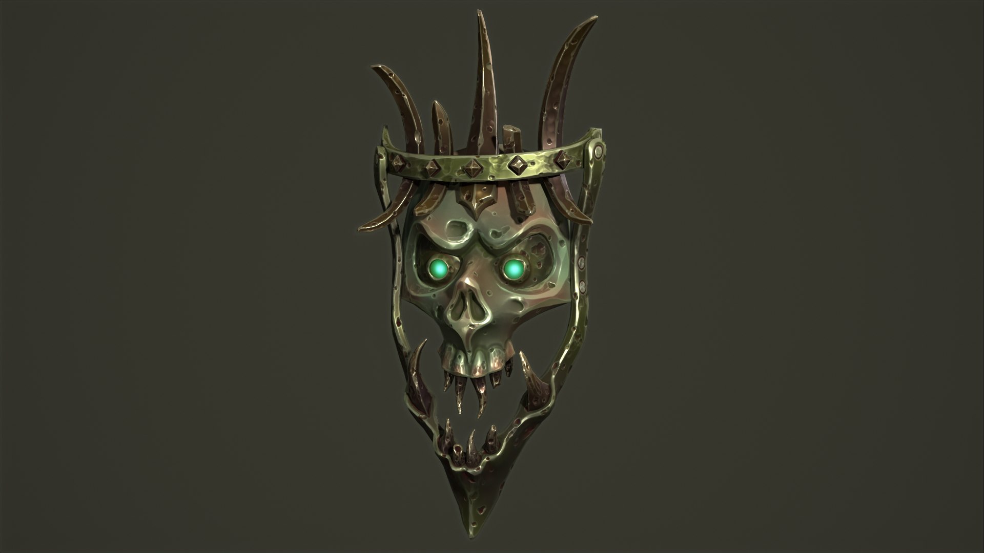 Skeleton Mask 3D Model - TurboSquid 1882967