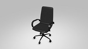 chair computer 3D model